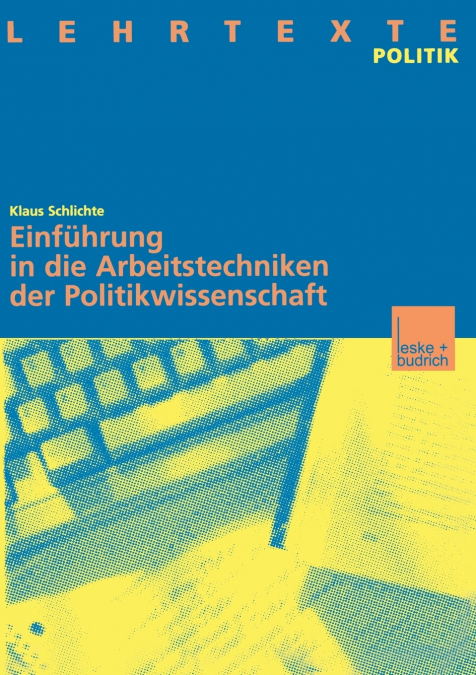 Schlichte, Arbeitstechniken Politikwissenschaft