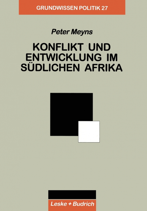 Konflikt Und Entwicklung Im Sudlichen Afrika