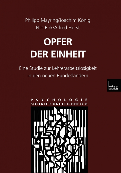 Opfer Der Einheit