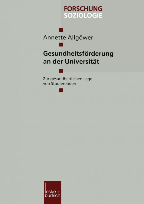 Gesundheitsförderung an der Universität