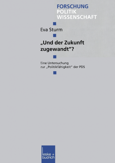 „Und der Zukunft zugewandt'?