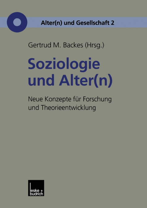 Soziologie Und Alter(n)