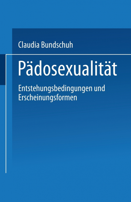 Pädosexualität