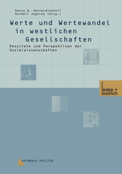 Werte und Wertewandel in westlichen Gesellschaften