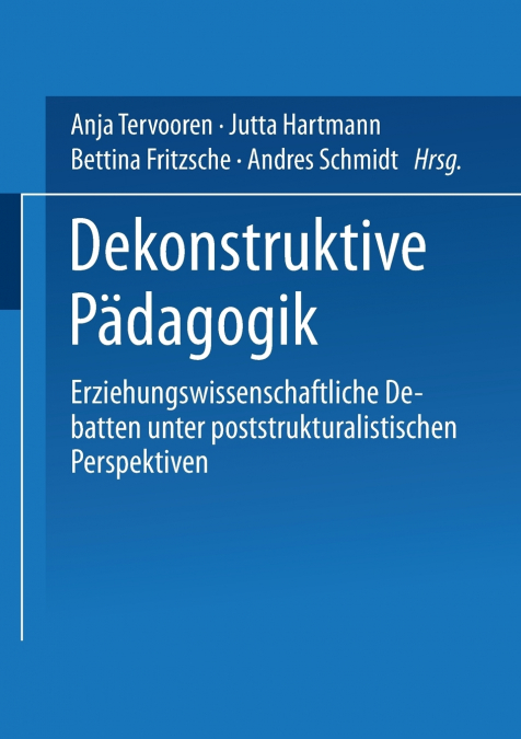 Dekonstruktive Pädagogik