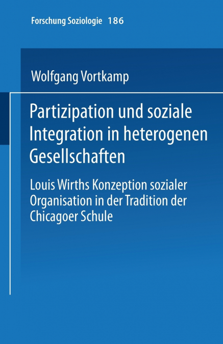 Partizipation und soziale Integration in heterogenen Gesellschaften
