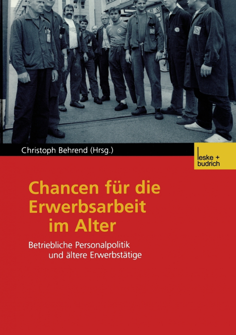 Chancen für die Erwerbsarbeit im Alter