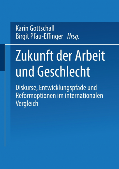 Zukunft Der Arbeit Und Geschlecht