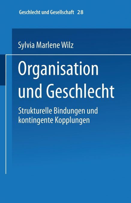 Organisation Und Geschlecht