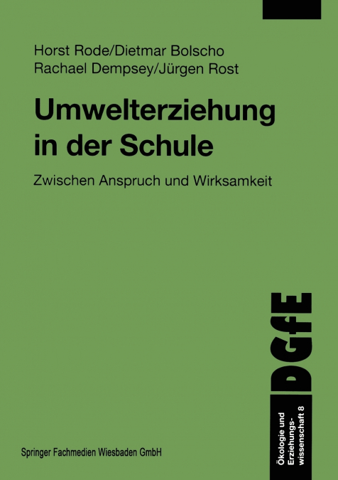 Umwelterziehung in der Schule