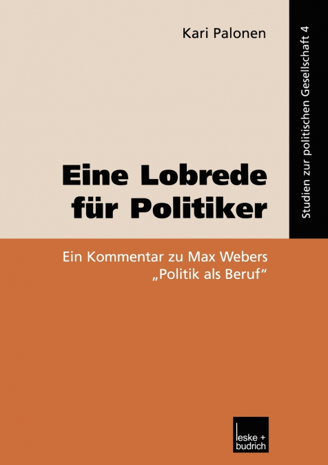 Eine Lobrede Fur Politiker