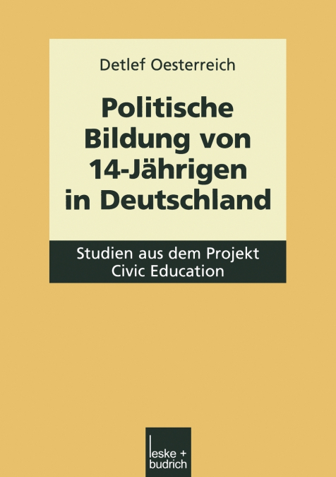 Politische Bildung Von 14-Jahrigen in Deutschland