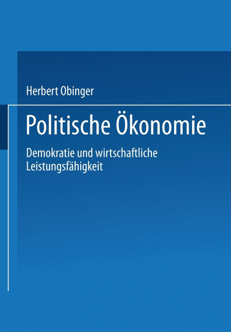 Politische Ökonomie