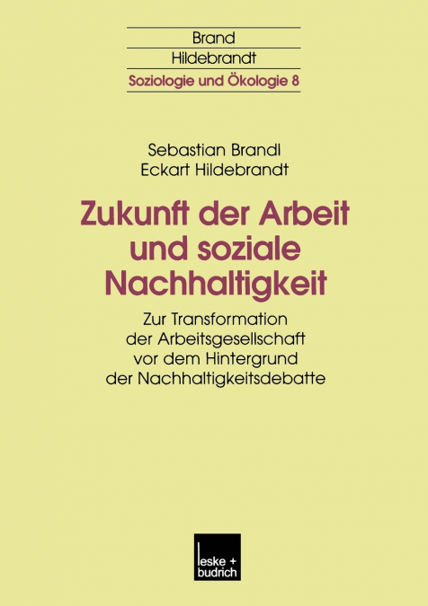Zukunft der Arbeit und soziale Nachhaltigkeit