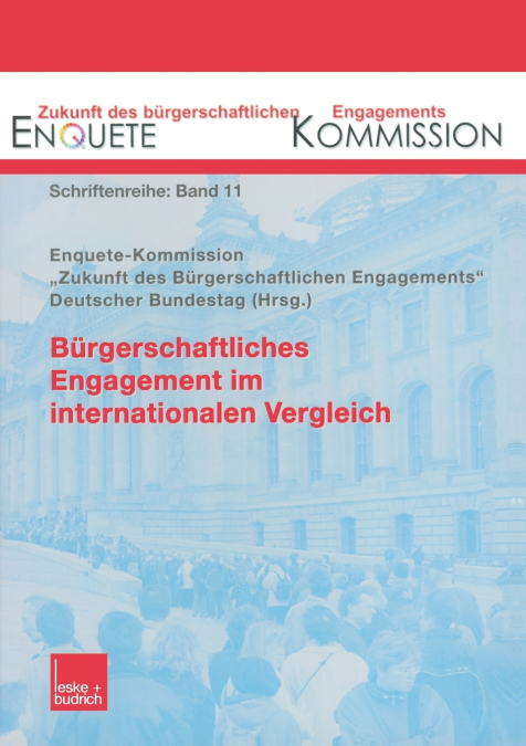 Burgerschaftliches Engagement Im Internationalen Vergleich