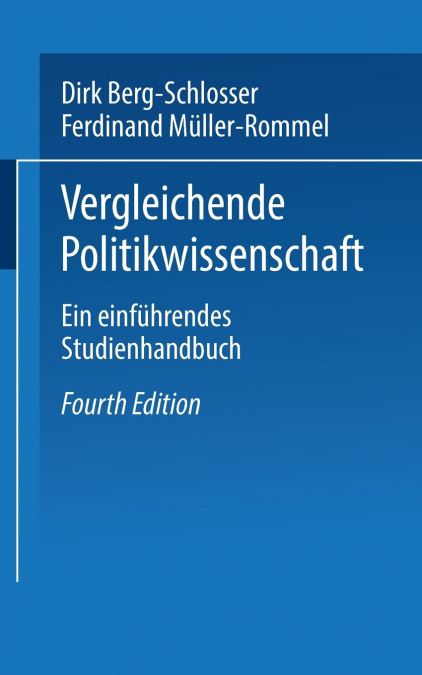 Vergleichende Politikwissenschaft