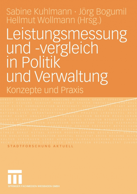 Leistungsmessung und -vergleich in Politik und Verwaltung