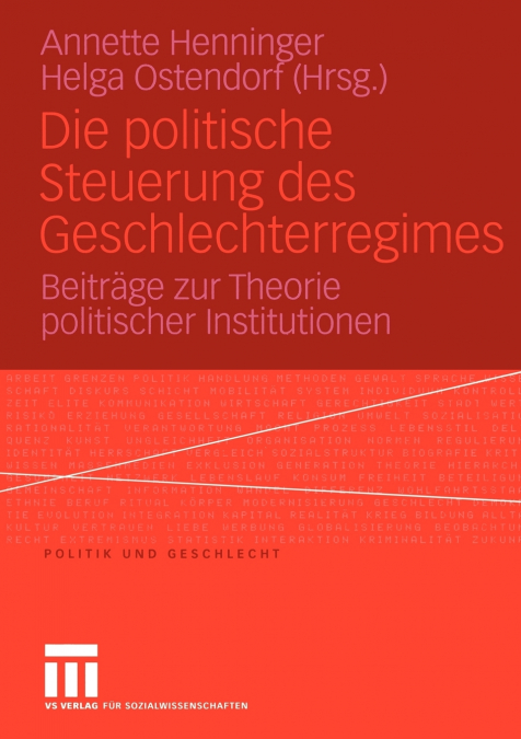 Die politische Steuerung des Geschlechterregimes
