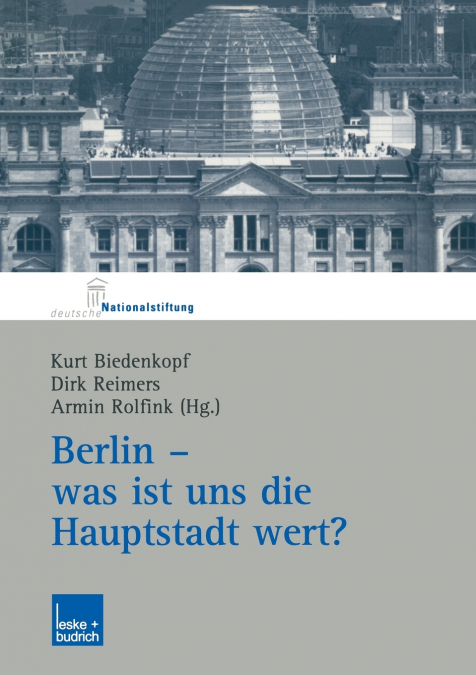 Berlin - was ist uns die Hauptstadt wert?