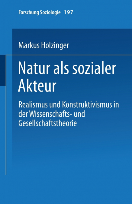 Natur als sozialer Akteur