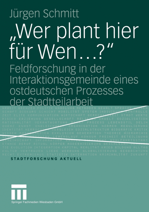 „Wer plant hier für Wen...?'