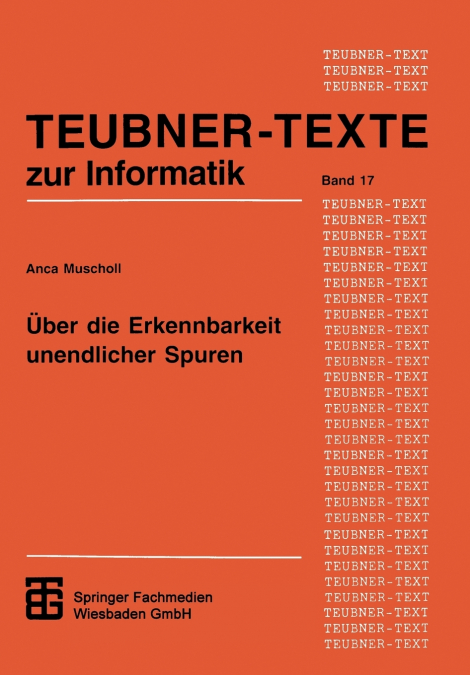 Uber Die Erkennbarkeit Unendlicher Spuren