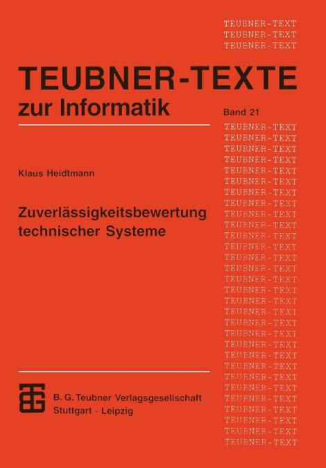 Zuverlässigkeitsbewertung technischer Systeme