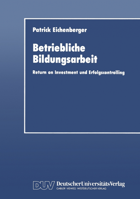 Betriebliche Bildungsarbeit