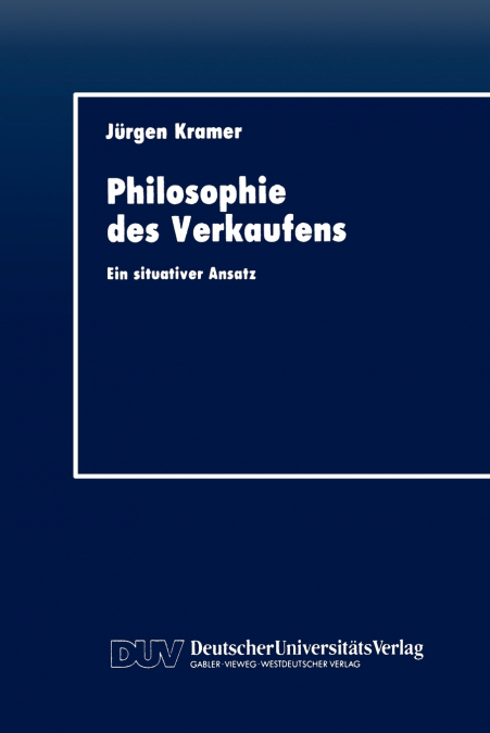 Philosophie Des Verkaufens