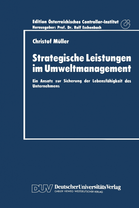 Strategische Leistungen Im Umweltmanagement