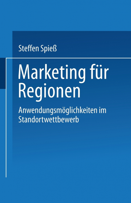 Marketing für Regionen