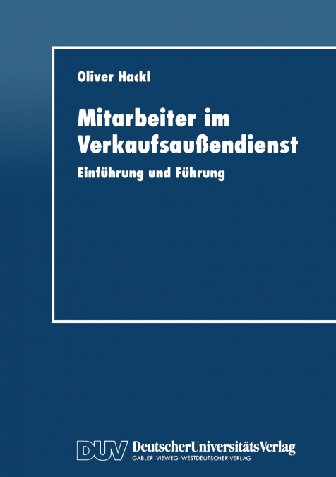 Mitarbeiter im Verkaufsaußendienst