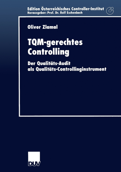 TQM-gerechtes Controlling