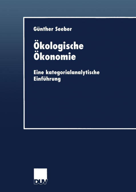 Ökologische Ökonomie