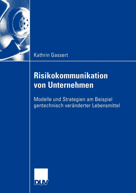 Risikokommunikation von Unternehmen