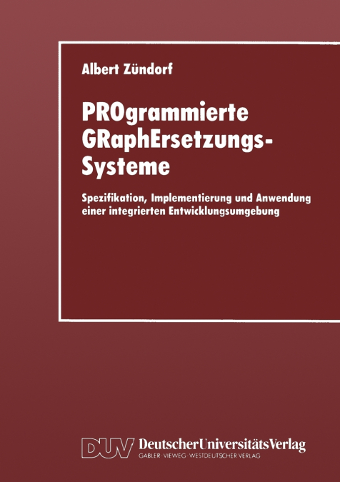 PROgrammierte GRaphErsetzungsSysteme