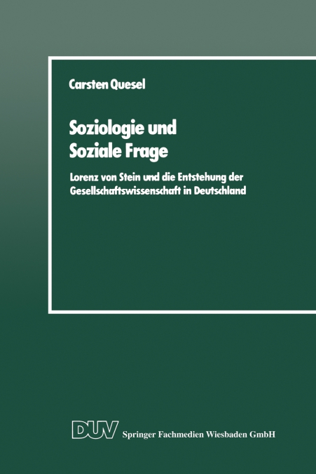 Soziologie und Soziale Frage