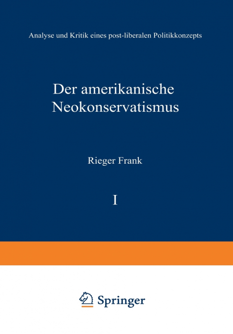Der amerikanische Neokonservatismus