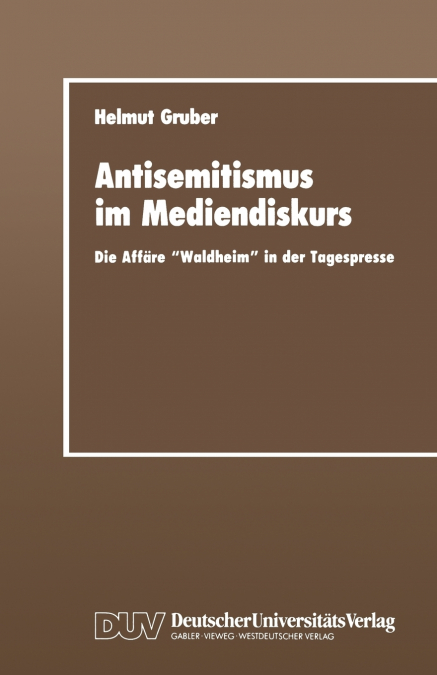 Antisemitismus im Mediendiskurs