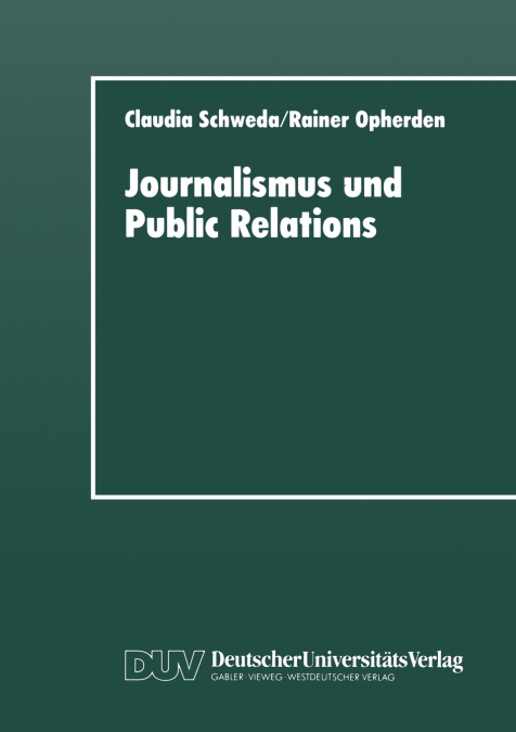 Journalismus und Public Relations