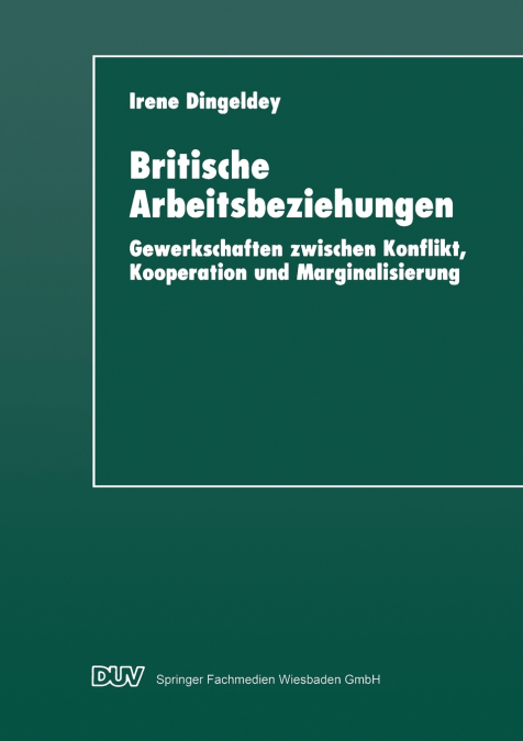 Britische Arbeitsbeziehungen