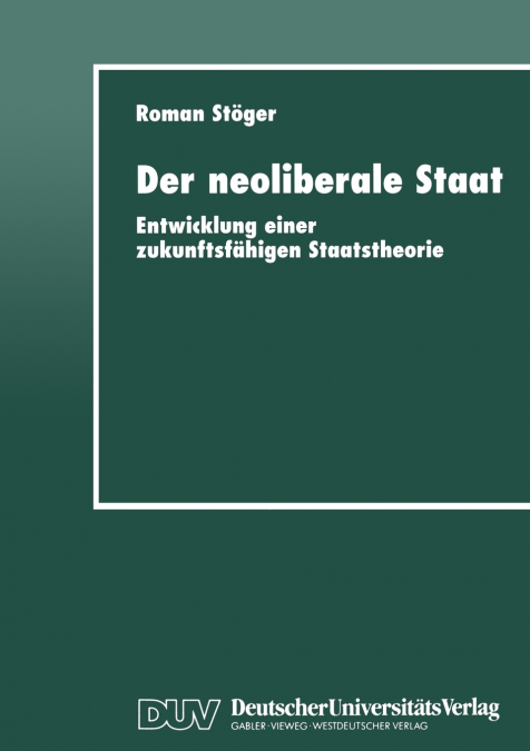 Der neoliberale Staat