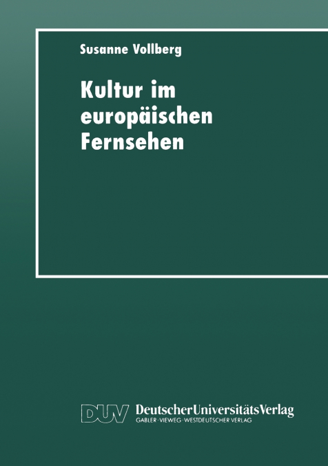 Kultur im europäischen Fernsehen