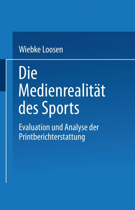 Die Medienrealitat Des Sports