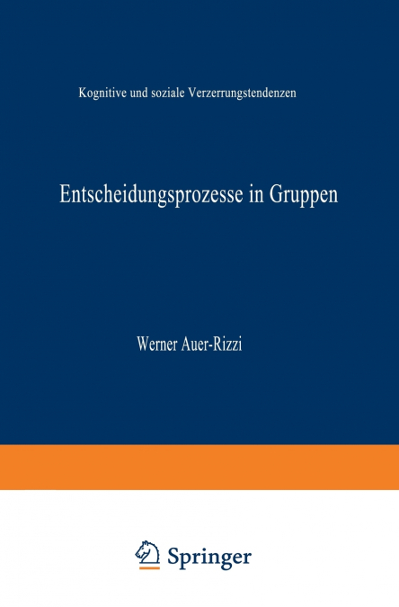 Entscheidungsprozesse in Gruppen