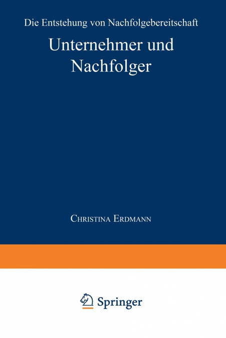 Unternehmer und Nachfolger