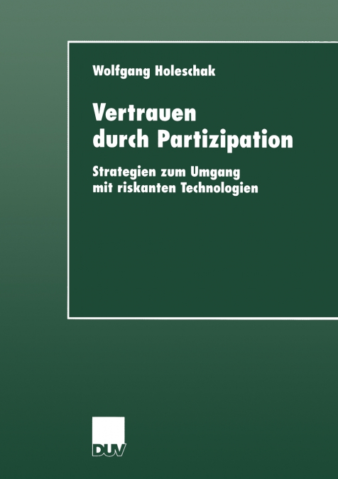 Vertrauen Durch Partizipation