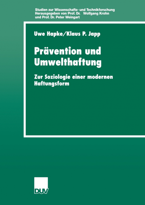 Prävention und Umwelthaftung