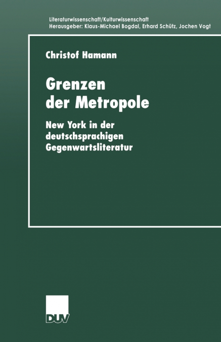 Grenzen Der Metropole