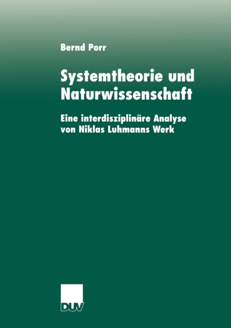 Systemtheorie und Naturwissenschaft